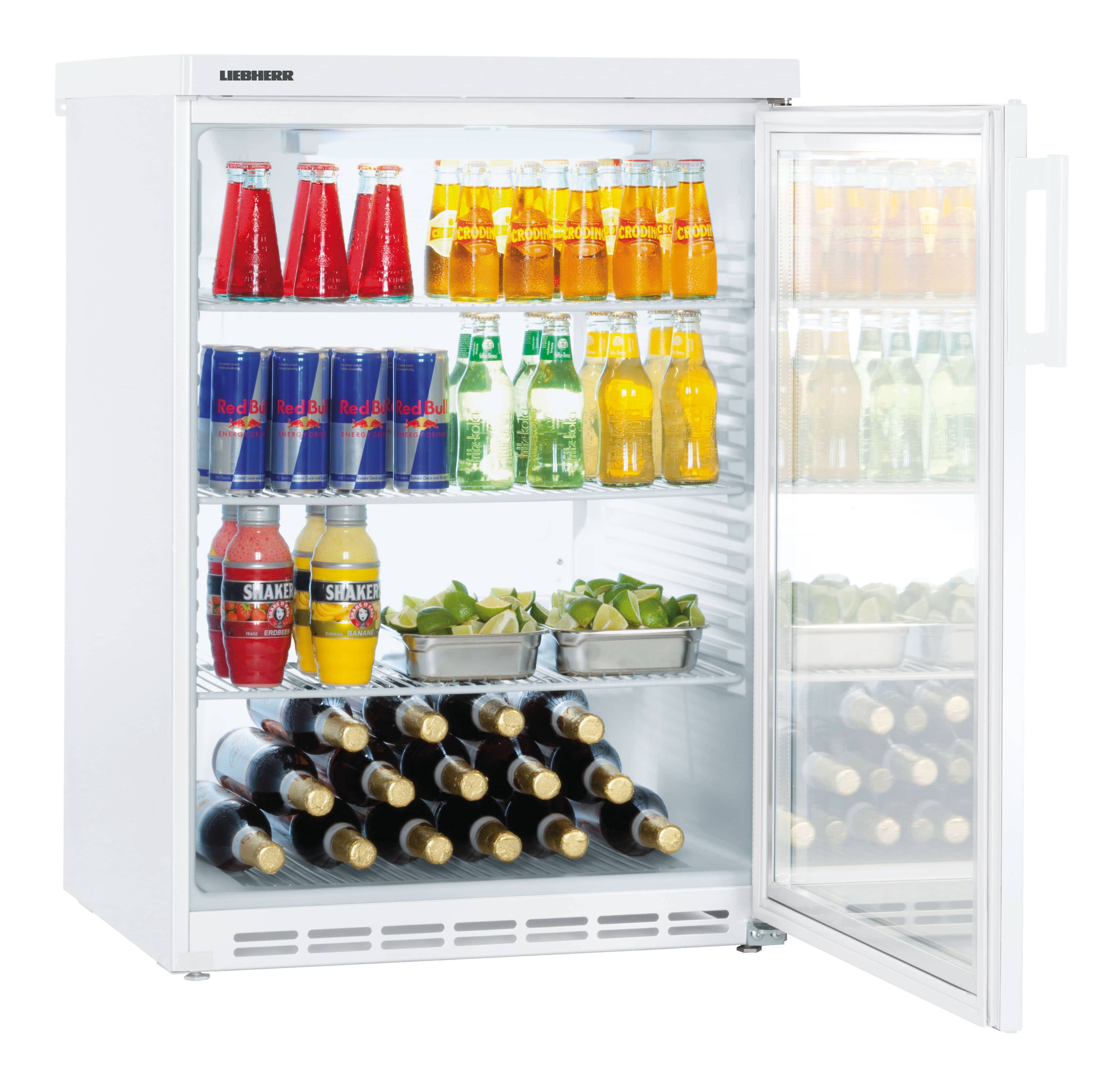 Kühlschrank mit Glastüre 180 Liter